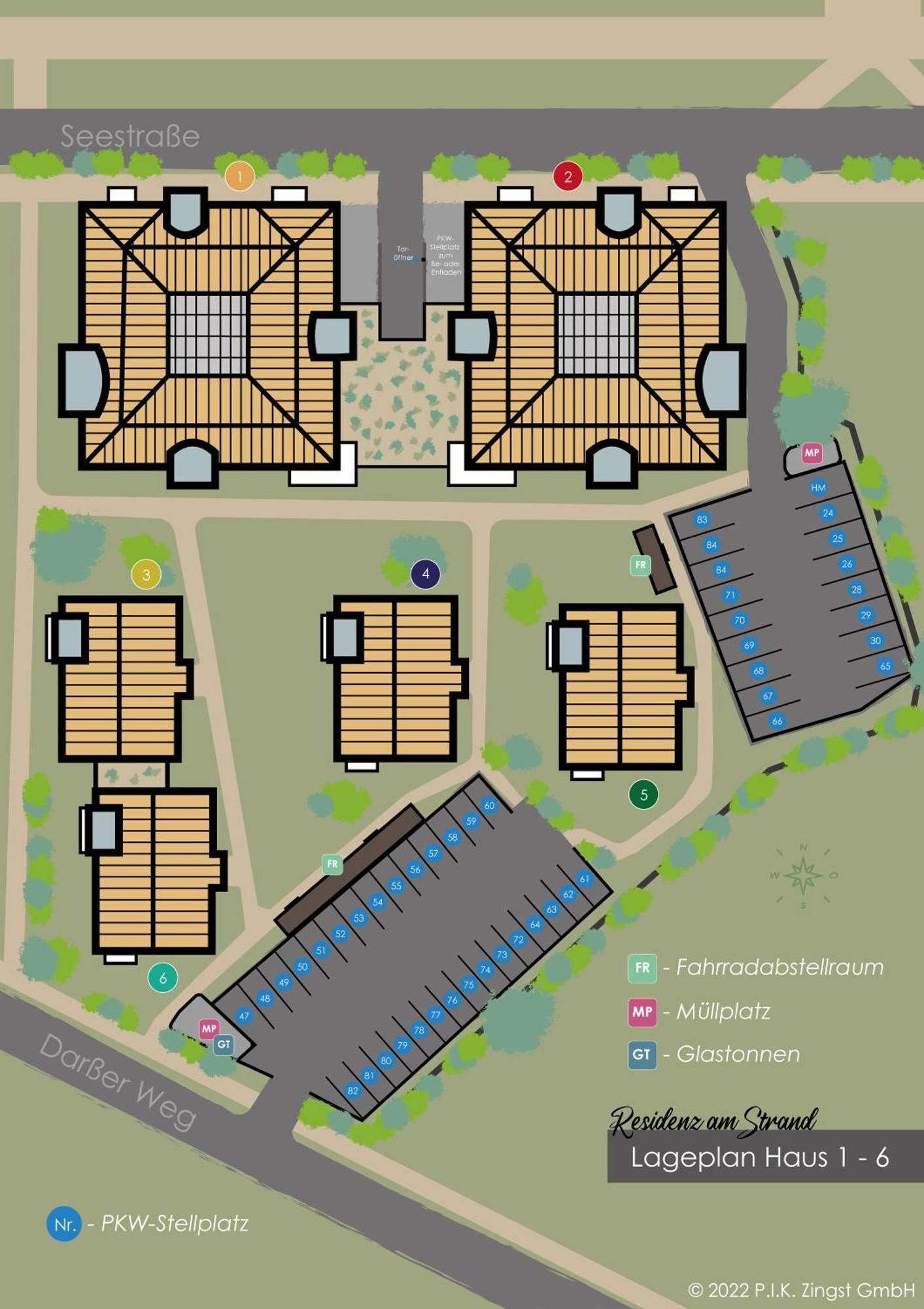 Residenz Am Strand Bernsteinglueck - Wohnung 1-09 Zingst Luaran gambar